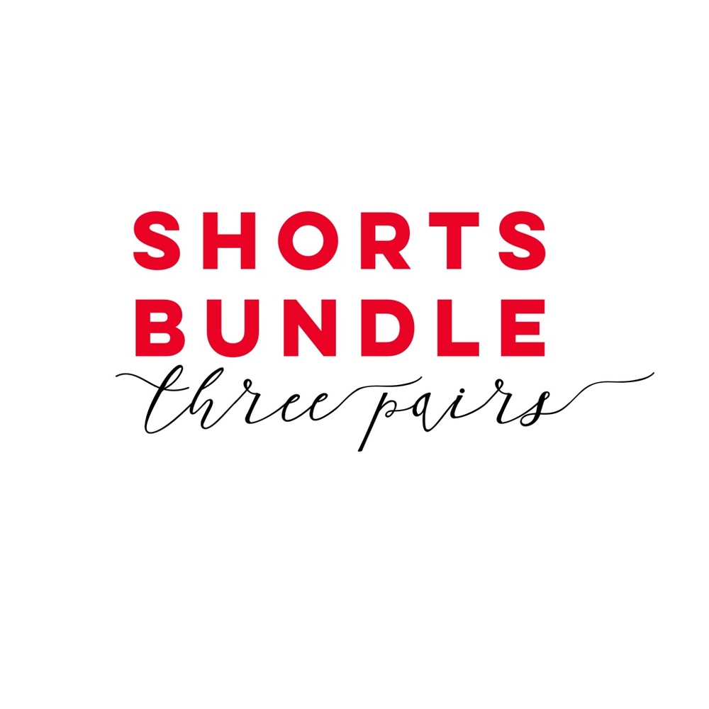 Three pairs of shorts size 16 forever 21